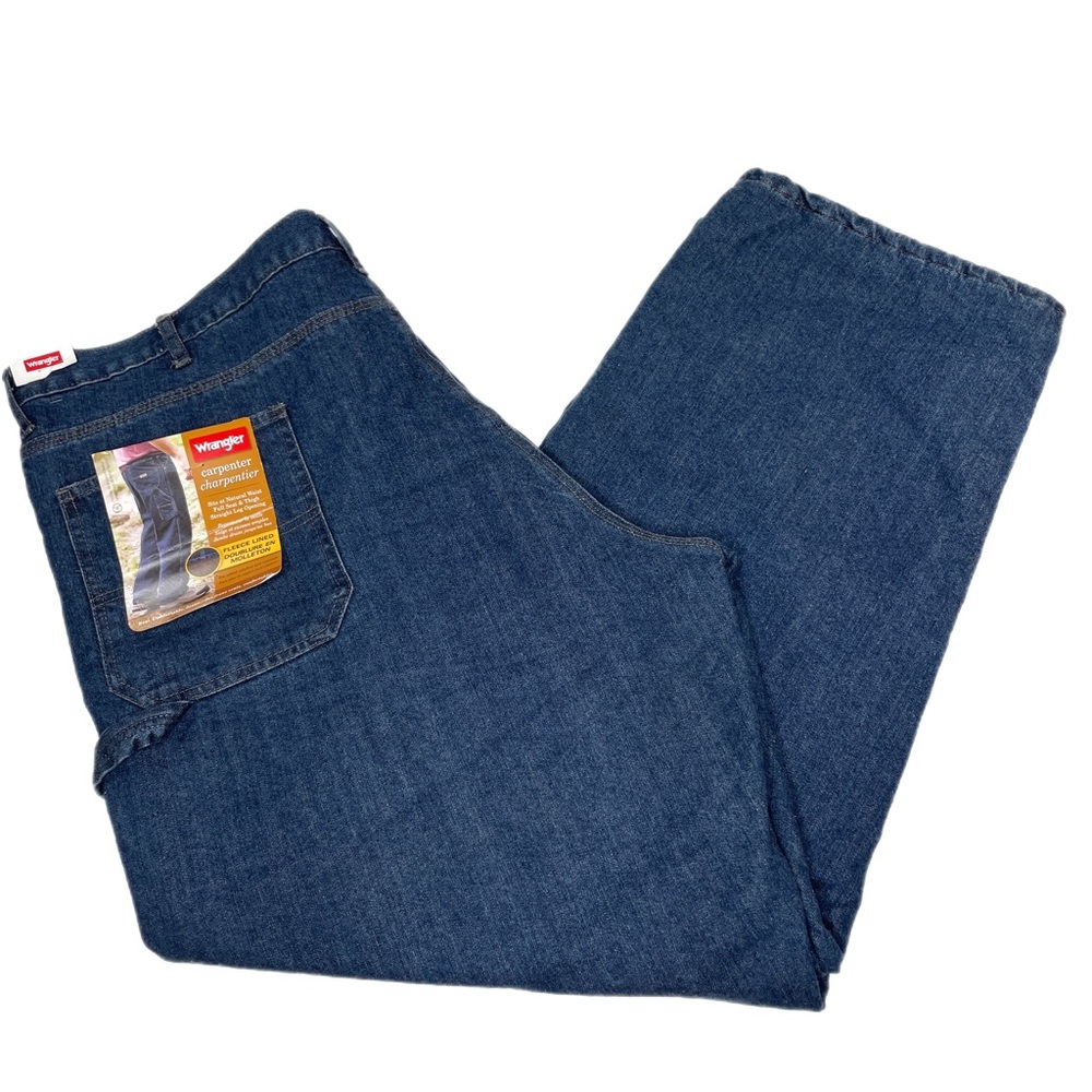 Wrangler Fleece Lined Carpenter Jeans 42x30